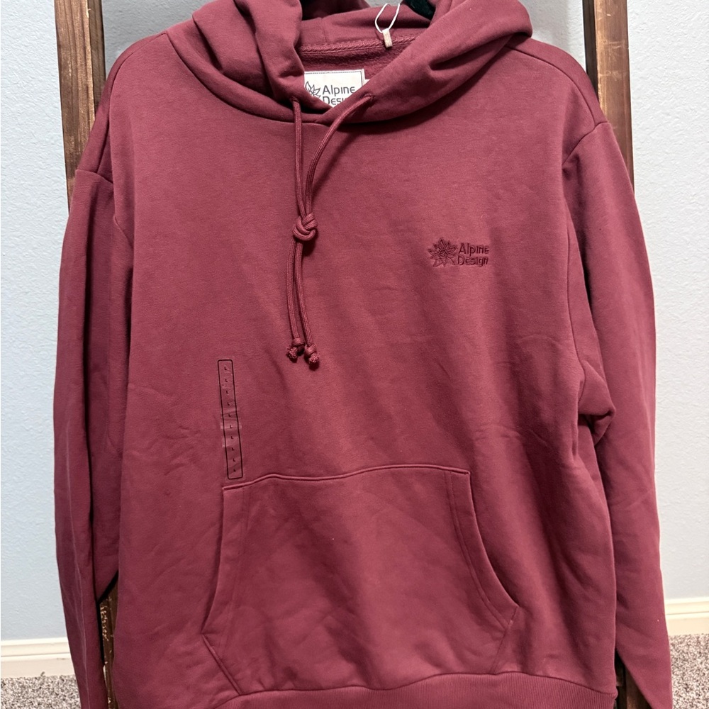Alpine Design Men’s Dark Auburn Hike Hoodie